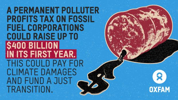 polluter profits tax