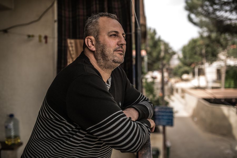 Ayman et sa femme Susan ont quitté la Syrie avec leurs trois enfants après que des affrontements violents ont éclaté dans leur ville natale de Zabadani, il y a six ans. 