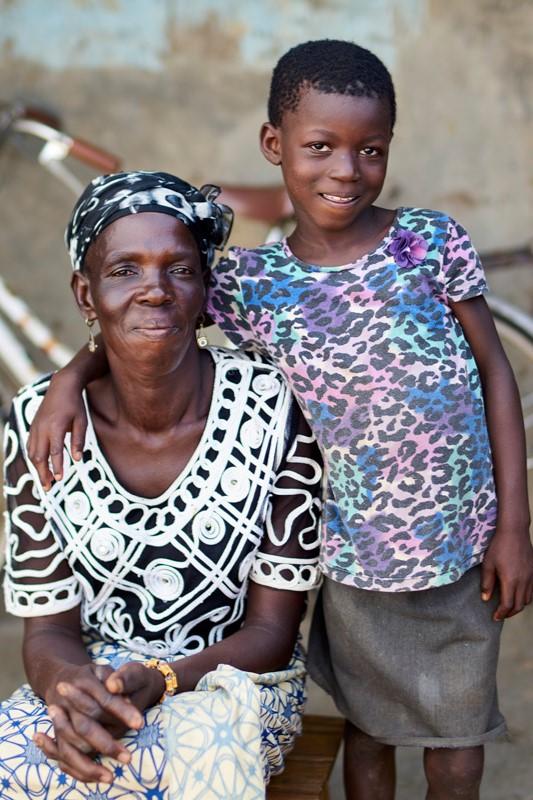 Mmalebna and her daughter Asana live with their family in Tambalug (Garu), in the Upper East Region of Ghana. 