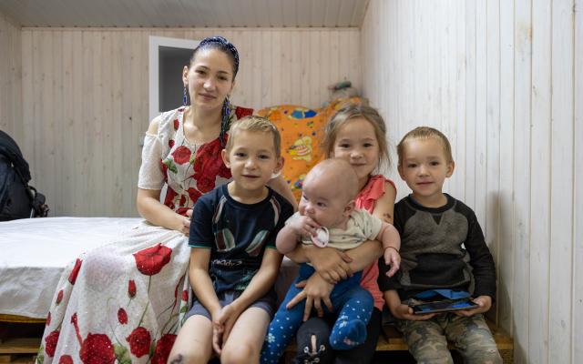 Like many in this community Laura* wants to stay in Moldova so they can go home as soon as the war is over. 
