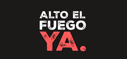 Alto el fuego ya